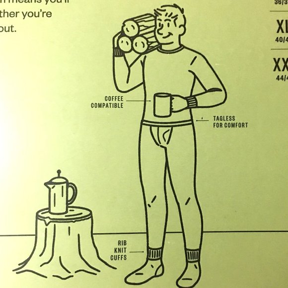 GOODFELLOW & CO Men's Premium Ultra Soft Thermal Pants  NEW IN BOX! - Picture 10 of 11